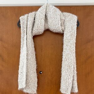 Aerie Cream Textured Scarf